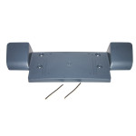 Podkładka tablicy rejestracyjnej Osłona gruntowana zderzaka tył BMW E36 Z3 - 51128410904