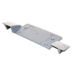 Podkładka tablicy rejestracyjnej Osłona gruntowana zderzaka tył BMW E36 Z3 - 51128410904