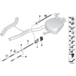 Końcówka przewodu BMW E23 E24 E31 E60 E61 E65 F01 F10 F07 F12 - 61131361918