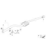 Obejma uszczelniająca BMW E60 E61 E70 E81 E84 E87 E90 E91 E93 E92 F10 F11 F15 F25 - 18308506992