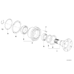 Kpl. podkładek dystansowych BMW E30 E36 Z3 316 318 320 323 325 324 - 33139065731