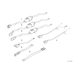 Przewód naprawczy wtyczki fotela BMW E36 E46 316 318 320 323 325 328 330 M3 - 61129118122