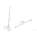 Antena promiennik BMW E31 E34 E36 E38 840 850 518 520 525 540 M5 316 318 320 323 325 328 M3 730 740 750 - 84509119059