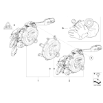 Taśma kierownicy kaseta BMW E70 X5 E71 X6 E81 E84 X1 E87 E90 E91 E92 E93 - 61319122509