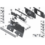 Osłona głośnika BMW E89 Z4 18i 20i 23i 28i 30i 35i 35is - 51469147547