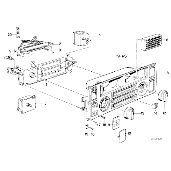 Przycisk - 64111369635