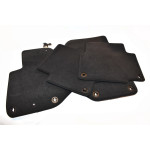 Komplet dywaników welurowych miękkich ANTHRAZIT BMW E36 316 318 320 323 325 328 M3 - 51479403925