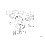 Uchwyt dolny BMW E28 518 520 524 525 528 535 - 17401371038
