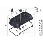 Uszczelka pokrywy zaworów BMW F20 F21 F30 F31 MINI R55 R57 R58 R59 R60 R61 114 116 118 316 320 - 11127582400