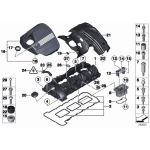 11127584128 Przewód odpowietrzający BMW E70N E71 E84 E88 E90N F06 F07 F10 F11 F12 F15 F16 F25 F26 X5 X6 X1 X3 - 11127584128 - Części oryginalne BMW Łódź | Sklep internetowy BMW