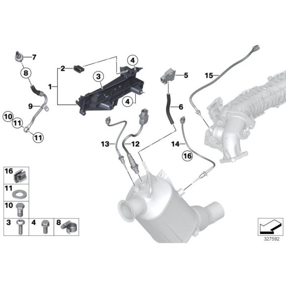 Oryginał BMW - 11127810584