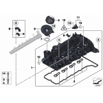 Króciec wlewu oleju BMW E84 E90 E91 F20 F21 F25 F30 F31 F34 F36 - 11127810585