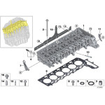 Śruby głowicy BMW X5 E90 F01 F07 F10 F13 X4 F30 330d 325d 640d 525d 530d 535d 730d 740d - 11128513130