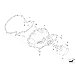 Uszczelka pokrywy silnika BMW K40 K43 K 44 1200 1300 - 11147727974