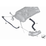 Przewód odpowietrzający BMW F20 F21 F30 F31 114i 116i 118i 316i 320i ed - 11157608144