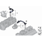Przewód elastyczny odpowietrzający lewy odma BMW F06 F10 F12 F13 M5 M6 ZYL. 5-8 - 11157843151