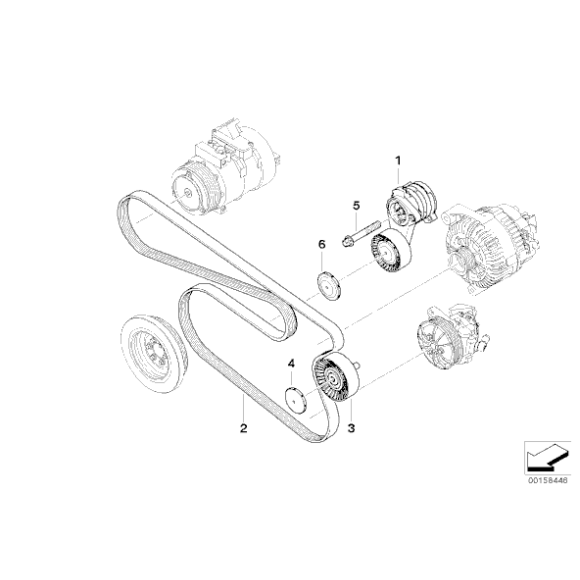 Pasek micro BMW E60 E61 E87 E81 E90 33 325 330 125 128 130 X1 X3 523 525 523 - 11287628650