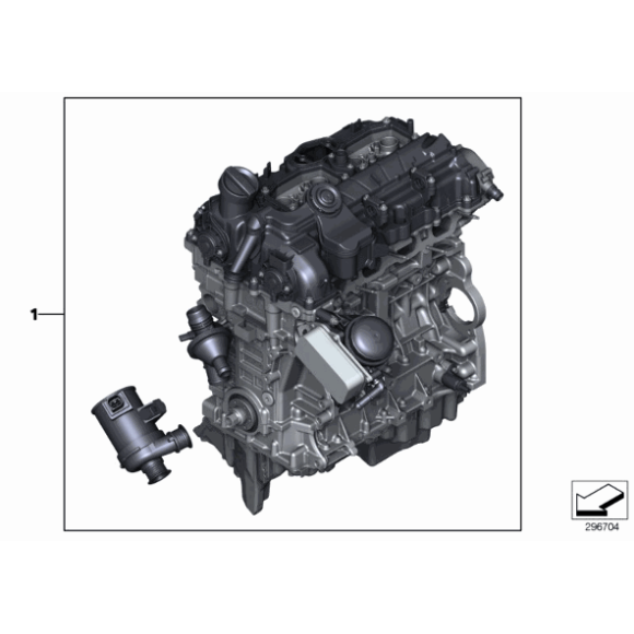 11327601233 Popychacz pompy wysokociśnieniowej BMW E70 E84 E92 F01 F10 F06 F07 F11 F12 F20 F30 F32 F45 F48 F55 F57 MINI G11 - 11327601233 - Części oryginalne BMW Łódź | Sklep internetowy BMW