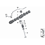 Uszczelniacze zaworowe BMW E84 X1 F10 F11 F15 F20 F21 F30 F31 F45 F48 MINI F54 F55 F56 F57 F60 i8 - 11340038720