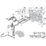 Dodatkowa pompa wody elektryczna BMW E70 E71 F01 F07 F10 F11 F12 F15 F16 650 550 M6 M5 750 - 11517629916