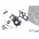 Obudowa termostatu BMW E90 X1 F07 F10 F20 F30 316 320 520 518 525 114 116 118 120 125 - 11518516203