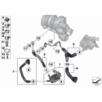 Pompa wody dodatkowa MINI R55 R56 R57 R58 R59 R60 R61 Cooper - 11537630368