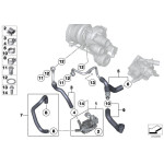 Pompa wody dodatkowa MINI R55 R56 R57 R58 R59 R60 R61 Cooper - 11537630368