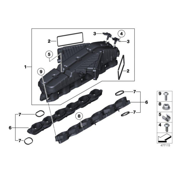 Oryginał BMW - 11617574307