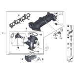 Uszczelka kol. ssącego BMW E84 X1 F20 F21 F30 F31 F34 F36 316d 318d 418d 114d 116d 118d - 11618506407