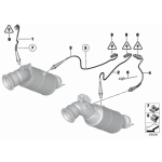 Sonda lambda BMW F01 F20 F21 F30 F31 MINI R55N R56N R58 R59 R60 R61 - 11787595353