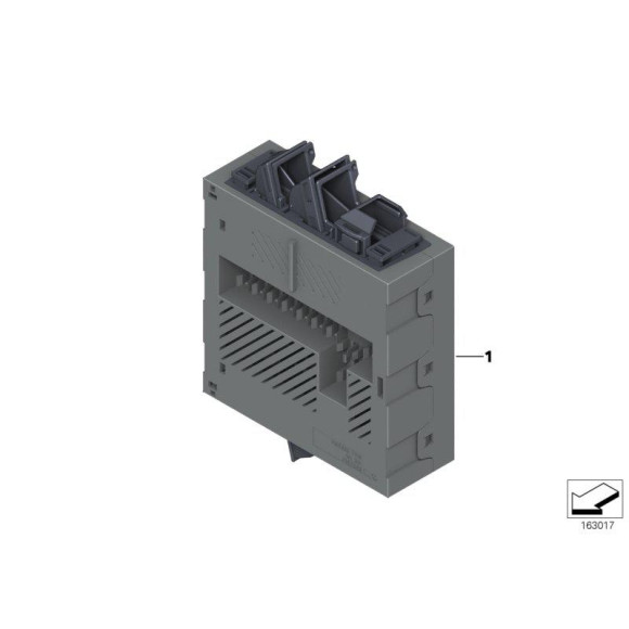 Zintegrowany moduł zasilania bezpieczniki BMW E53 X5 E60 E61 E63 E64 E65 E66 - 12527510638