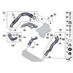 Przepływomierz BMW E70 E71 E84 E88 E90 E91 F01 F07 F10 F11 F12 F13 F15 F25 F26 - 13627593624