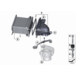 Odbojnik gumowy BMW E70 E84 E90 F01 F07 F10 F12 F16 F30 F20 G05 G30 - 13717588501