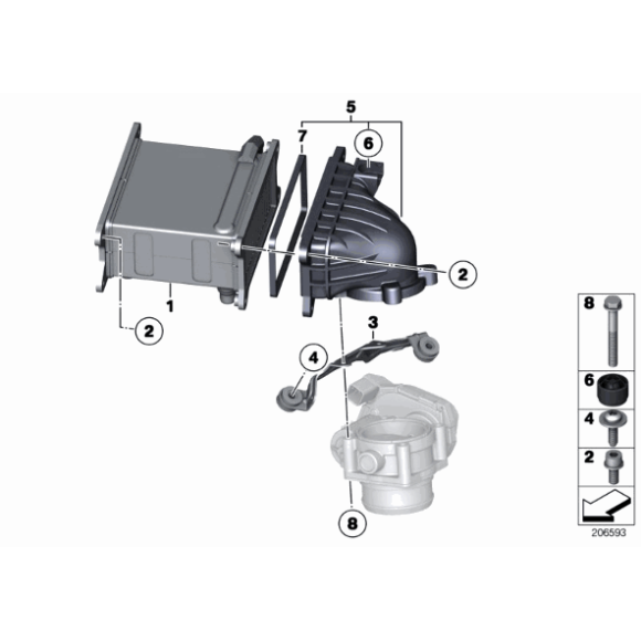Odbojnik gumowy BMW E70 E84 E90 F01 F07 F10 F12 F16 F30 F20 G05 G30 - 13717588501