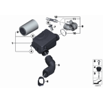 Kanał dolotowy MINI R60 R61 Cooper D SD - 13717812951