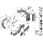 Przewód powietrza BMW F01N F06 F07 F10 F11 F12 F13 640d 535d 740d - 13718508171