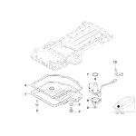Pierścień uszczelniający o-ring miski olejowej BMW E36 E34 E32 E31 E30 E28 E24 E23 - 12611277129