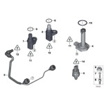Czujnik ciśnienia oleju BMW E30 E36 E46 E60 E65 E39 E38 X5 X3 MINI - 12617568480