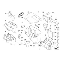 12907520899 Pokrywa skrzynki urz. elektron. - 12907520899 - Części oryginalne BMW Łódź | Sklep internetowy BMW