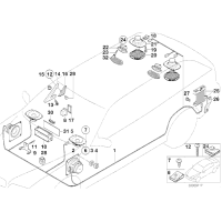 51321379809 Klamra mocująca głośnik - 51321379809 - Części oryginalne BMW Łódź | Sklep internetowy BMW