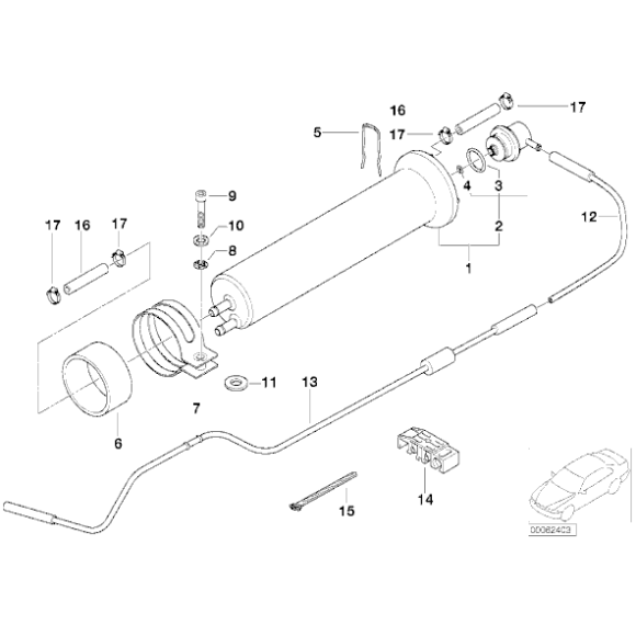 Filtr paliwa z regulatorem ciśnienia - 13321709535