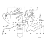 Filtr paliwa - 13322243653