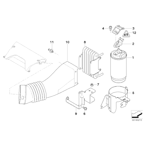 13327785354 Czujnik ciśnienia paliwa BMW E46 E39 E53 X5 525d 530d 330d 330xd 3,0d M57 - 13327785354 - Części oryginalne BMW Łódź | Sklep internetowy BMW