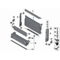 Uchwyt modułu, lewy - 17117600541