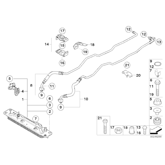 Termostat BMW E70 E71 F15 F16 F85 F86 M 28iX 35iX 40eX 40iX 50iX - 17217600563