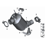 Poprzeczka katalizatora BMW F07 F10 F11 F20 F21 F22 F23 F25 F26 F30 F31 F32 F33 F34 F36 - 18207823511