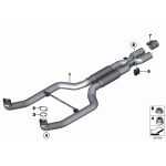 Uszczelka kol. ssącego BMW F06 F10 F12 F13 M5 M6 - 18307844741