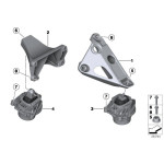 22116784830 Wspornik silnika prawy BMW F25 F26 X3 X4 30dX 35dX - 22116784830 - Części oryginalne BMW Łódź | Sklep internetowy BMW