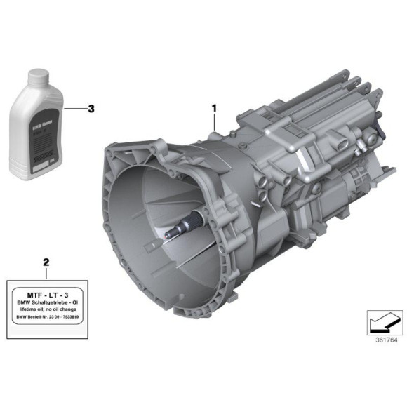 22316799411 Poduszka skrzyni BMW E81 E82 E84 X1 E87 E90 E91 E92 316 320 318 118 120 116 - 22316799411 - Części oryginalne BMW Łódź | Sklep internetowy BMW