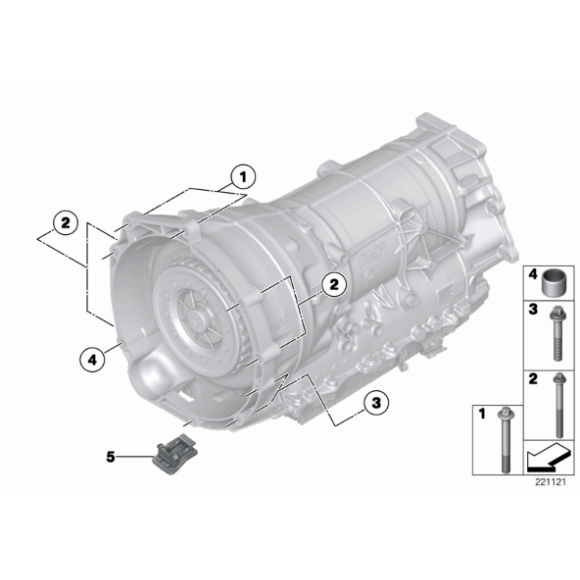 Zaślepka BMW E70 E71 E84 F01 F02 F06 F07 F10 F11 F12 F13 F15 F16 F20 F21 F22 F23 F25 F30 - 24147591704